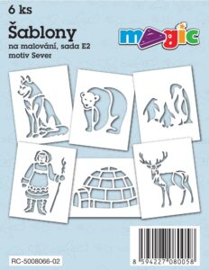 MAGIC Papierschablonen Set E2 – Norden