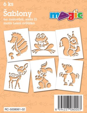 MAGIC Papierschablonen Set Z1 – Waldtiere