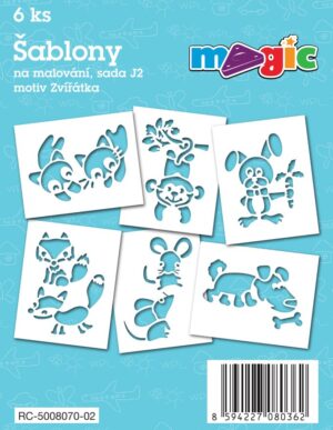 MAGIC Papierschablonen Set J2 – Tiere III.
