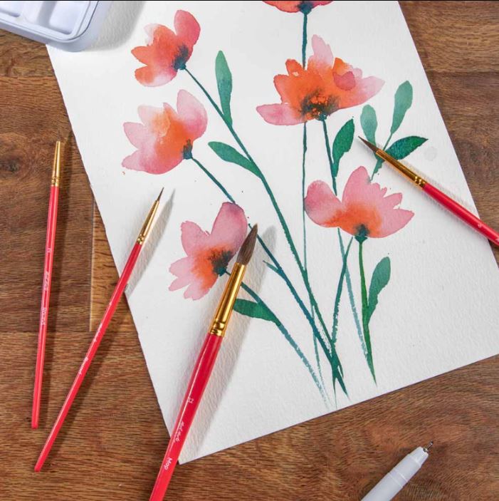 Pinsel Set Mont Marte 4 Stück, (Nr. 0028) – Bild 3