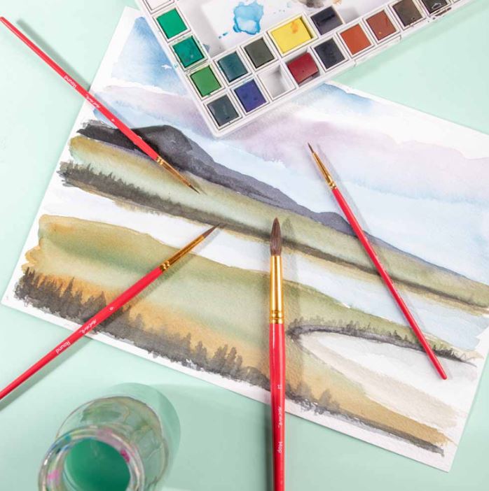 Pinsel Set Mont Marte 4 Stück, (Nr. 0028) – Bild 4