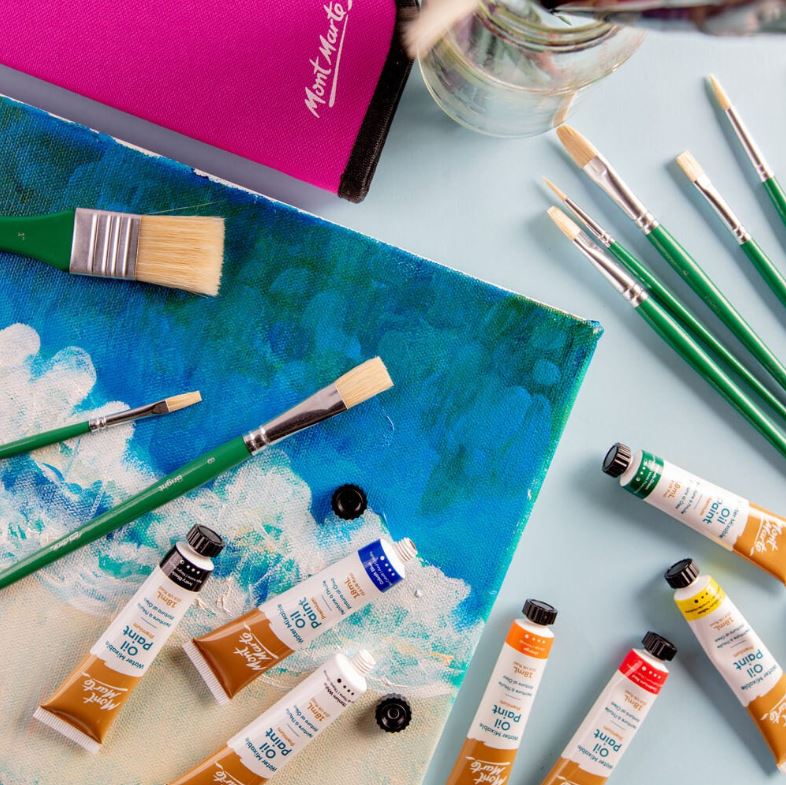 Ölpinsel Set Mont Marte 11 Stück, (Nr. 0031) – Bild 3