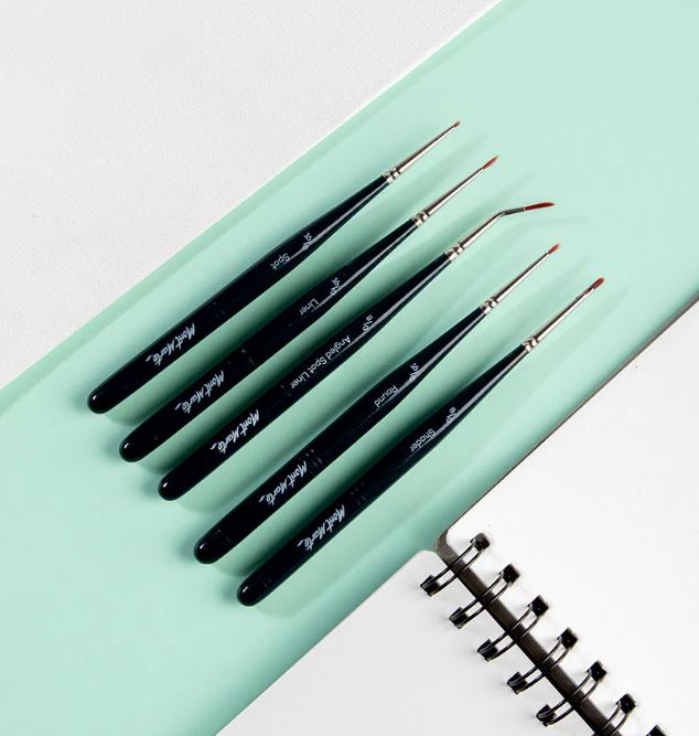 Minidetailpinsel set Mont Marte 5 Stück, (Nr. 0033) – Bild 3