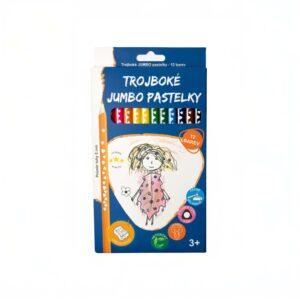 Buntstifte RICO dreikant JUMBO, Ø 5 mm, 12 Stück